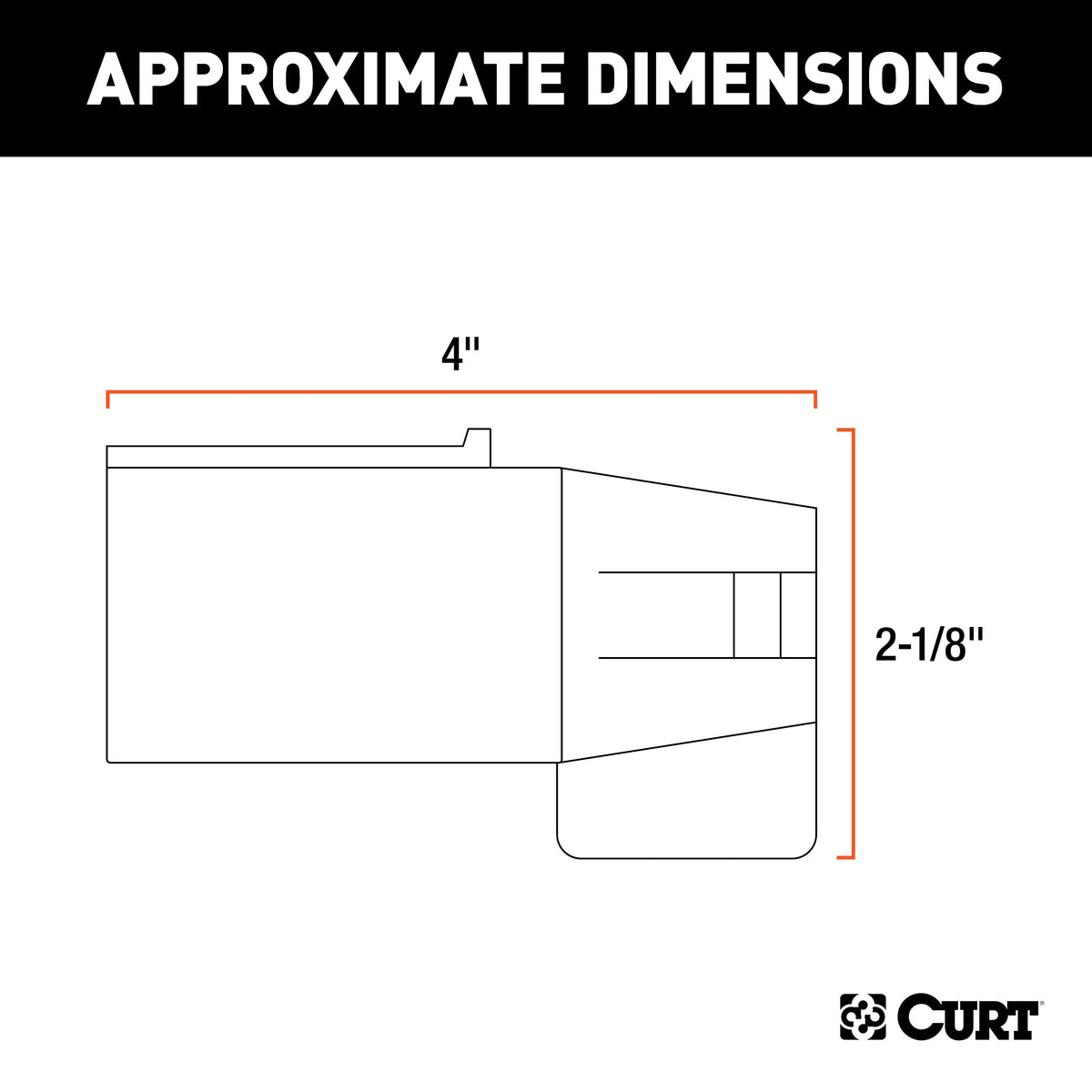 Dual Output Electrical Adapter, Adds 7-Way RV Blade to 4-Way Flat main image 0