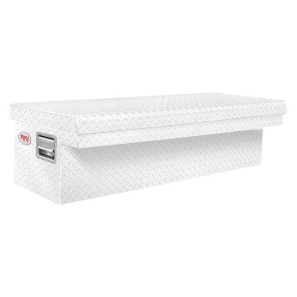 48" Wide Low Profile Aluminum Side Box (White) #48SLPWAW