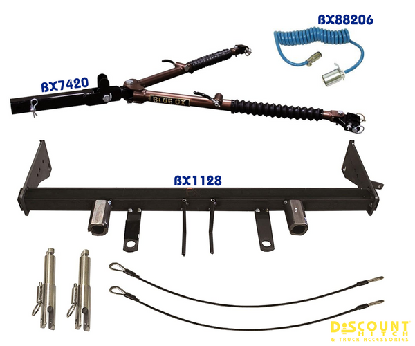 Blue Ox Avail™ Tow Bar Baseplate Bundle for Jeep Grand Cherokee