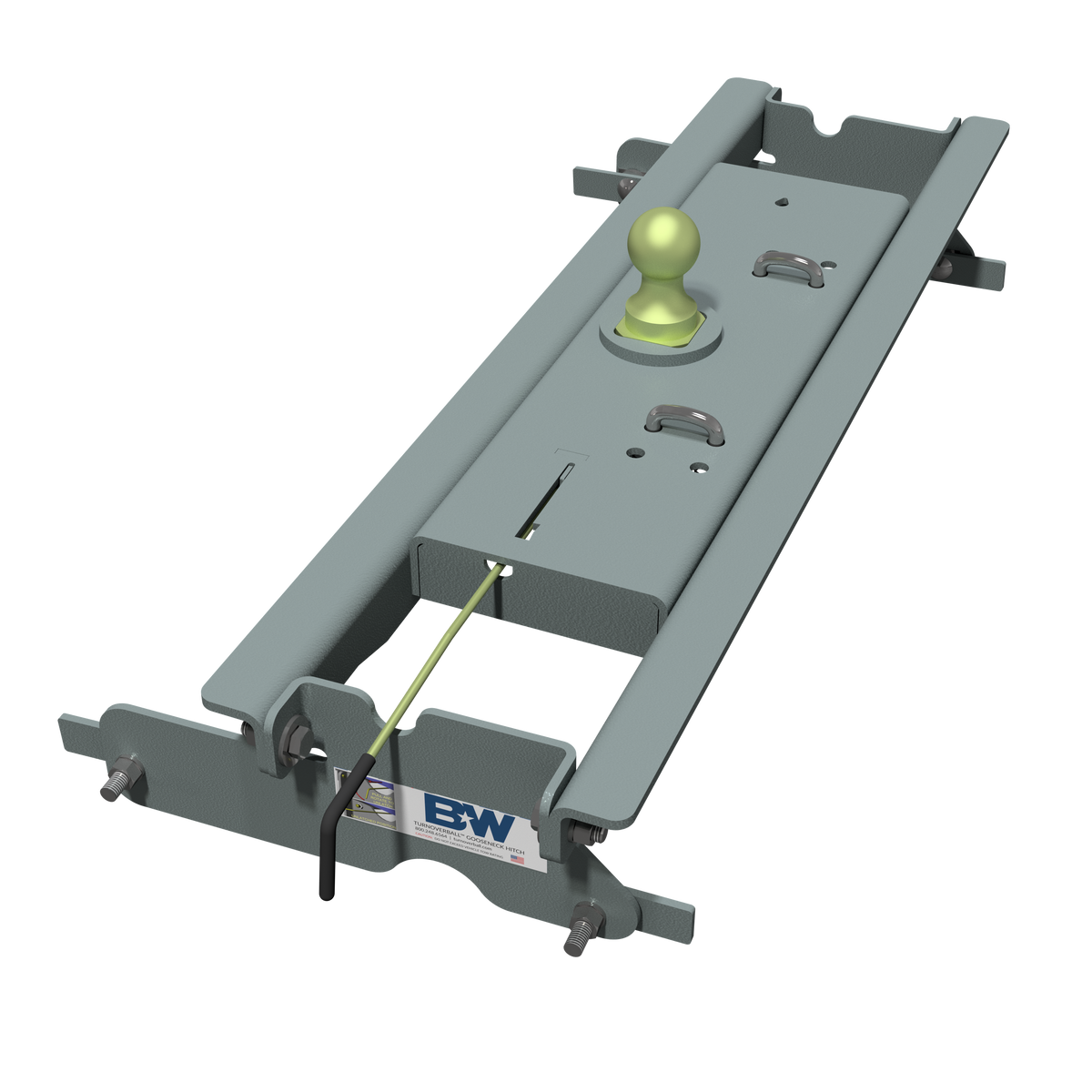 Gooseneck Trailer Hitch; Turnover Ball GNRK1115 Discount Hitch