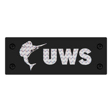 Load image into Gallery viewer, Replacement Rivet-On Black UWS Logo Badge