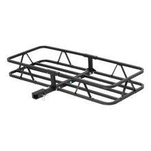 Load image into Gallery viewer, 48" X 20" Black Steel Basket Cargo Carrier (1-1/4" 2" Adapter 500 Lbs.)
