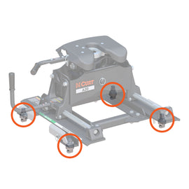 Replacement 5th Wheel Puck System Anchors For Chevrolet / GMC (Fits 16023)