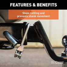 Load image into Gallery viewer, NO-TOOL ANTI-RATTLE HITCH CLAMP FOR 2" RECEIVER #22325