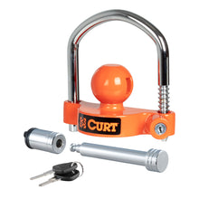 Load image into Gallery viewer, Hitch &amp; Coupler Lock Set  2" Or 2-1/2" Receivers  1-7/8" To 2-5/16" Couplers