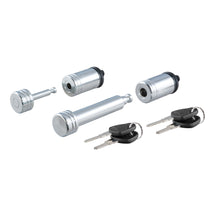 Load image into Gallery viewer, Hitch &amp; Coupler Lock Set (2" Receiver 7/8" Latch)