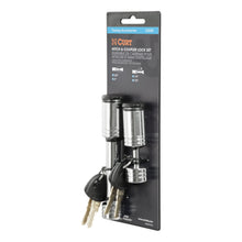 Load image into Gallery viewer, Hitch &amp; Coupler Lock Set (2" Receiver 7/8" Latch)