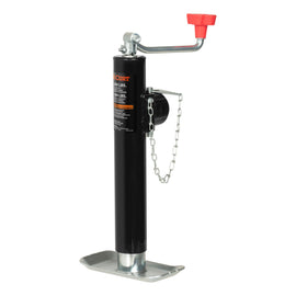 Pipe-Mount Swivel Trailer Jack With Top Handle (5 000 Lbs  10