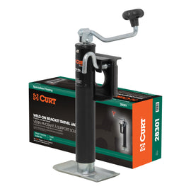 Bracket-Mount Swivel Jack With Top Handle (2000 Lbs 10