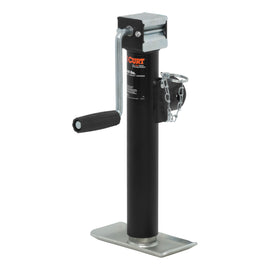 Pipe-Mount Swivel Jack With Side Handle (2000 Lbs 10