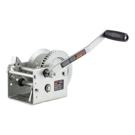 Hand-Crank 2-Speed Winch  2 600 Lbs  12.7:1 Low Gear Ratio  10.6