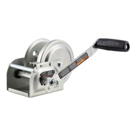 Hand-Crank Brake Winch  1 000 Lbs  4.2:1 Gear Ratio  7
