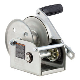 Hand-Crank Brake Winch  1 000 Lbs  4.2:1 Gear Ratio  7
