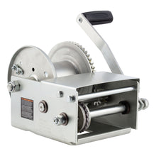 Load image into Gallery viewer, Hand-Crank Brake Winch  2 500 Lbs  15.8:1 Gear Ratio  10.6" Handle