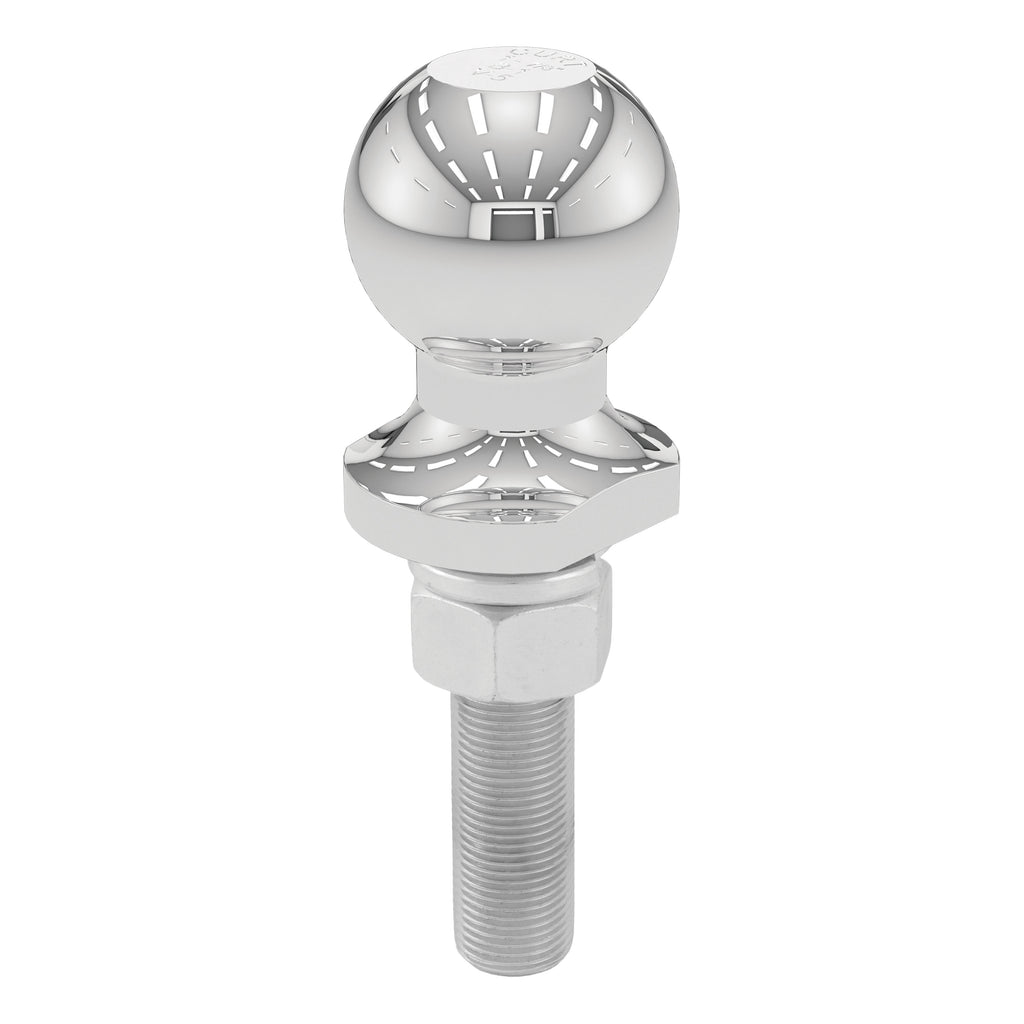 1-7/8" Trailer Ball (3/4" X 3" Shank 2000 Lbs. Chrome)