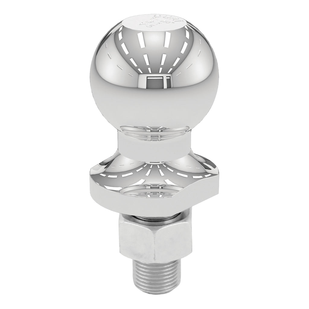 1-7/8" ATV Tow Ball - Lawn Tractor Hitch Ball (2000 Lbs. Chrome Packaged)