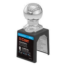 Load image into Gallery viewer, 1-7/8&quot; Trailer Ball (3/4&quot; X 1-5/8&quot; Shank 2000 Lbs. Chrome Packaged)
