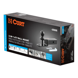 3-in-1 ATV Ball Mount With 2