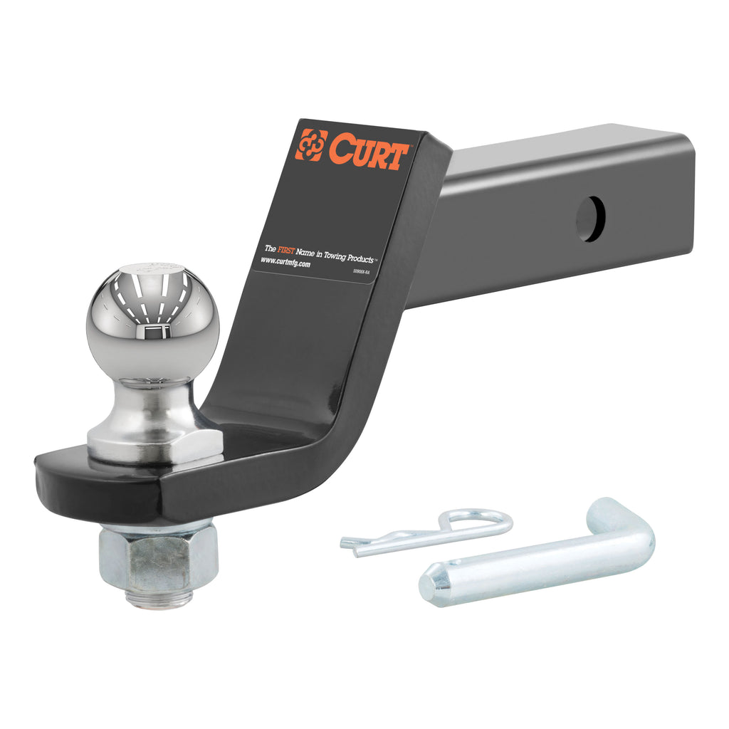 Loaded Ball Mount With 1-7/8" Ball (2" Shank 3500 Lbs. 4" Drop)