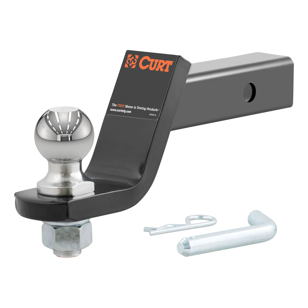 Loaded Ball Mount With 2" Ball (2" Shank 7500 Lbs. 4" Drop)