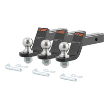 Load image into Gallery viewer, Loaded Ball Mounts With 2" Balls (2" Shank 7500 Lbs. 4" Drop 3-Pack)