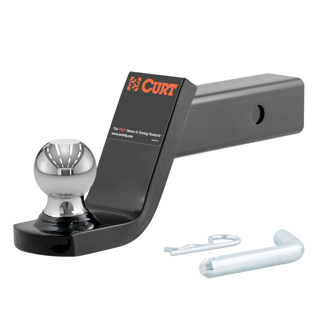 Fusion Ball Mount With 2" Ball (2" Shank 7500 Lbs. 4" Drop)