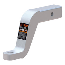 Load image into Gallery viewer, Aluminum Ball Mount (2" Shank 8000 Lbs 6" Drop 8-1/2" Long)