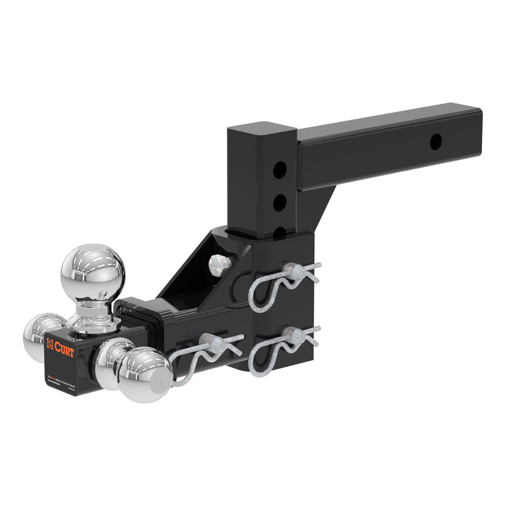 Adjustable Tri-Ball Mount (2" Shank 1-7/8" 2" & 2-5/16" Balls)