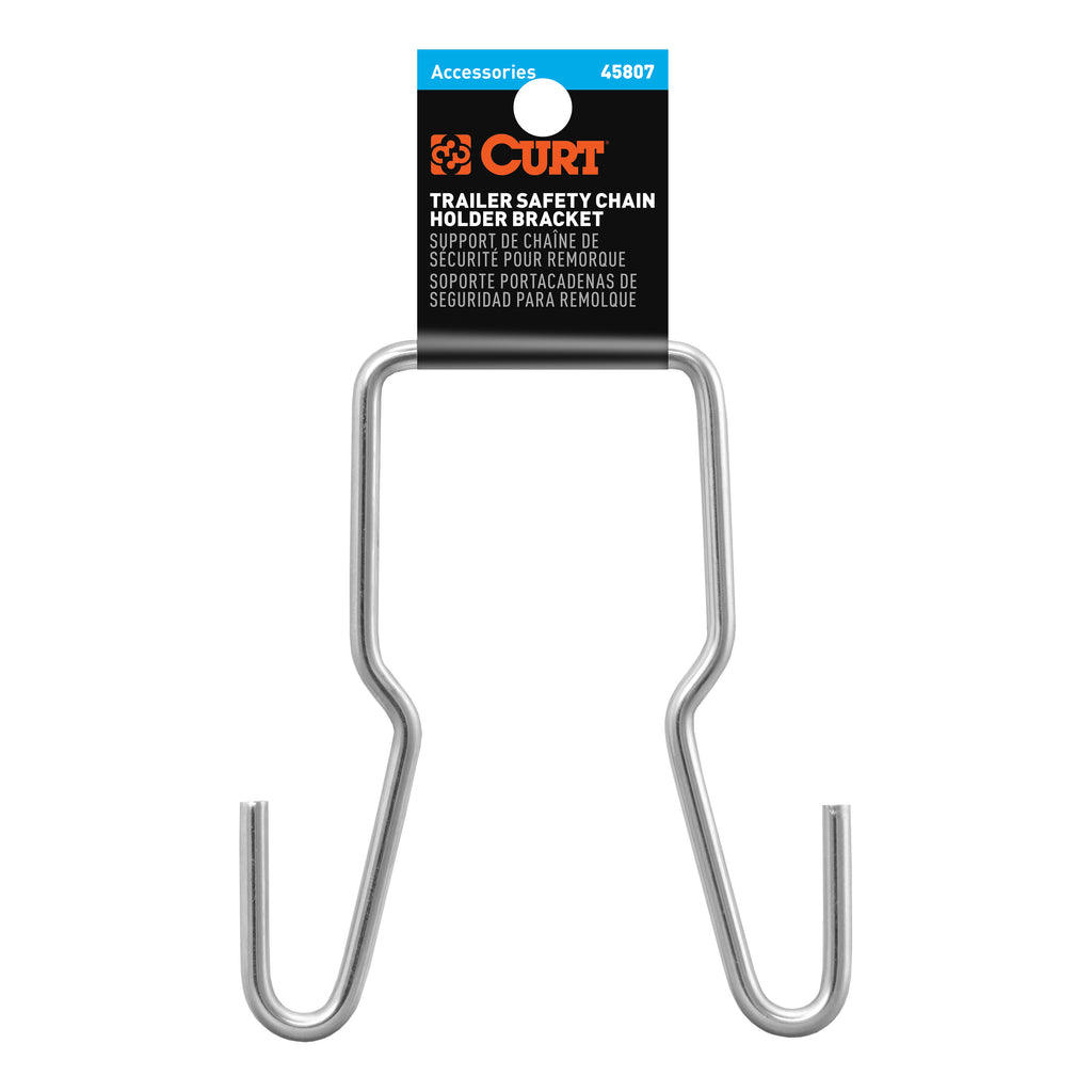 Trailer Safety Chain Holder Bracket (2" Shank)