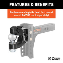 Load image into Gallery viewer, Replacement Channel Mount Ball &amp; Pintle Combination (2-5/16&quot; Ball, 20,000 lbs.) #45922