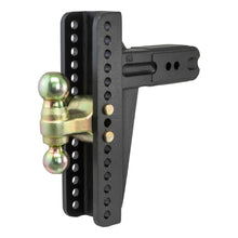 Load image into Gallery viewer, Adjustable Channel Mount With Dual Ball (3" Shank 21000 Lbs. 10-5/8" Drop)