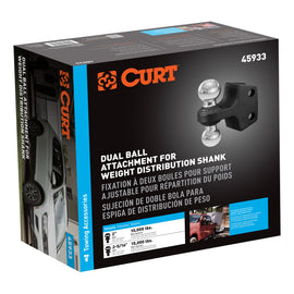 Dual Ball Attachment For Weight Distribution Shank
