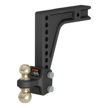 Load image into Gallery viewer, HD Deep-Drop Adjustable Hitch Ball Mount With Dual Ball 2-1/2" Shank 20K