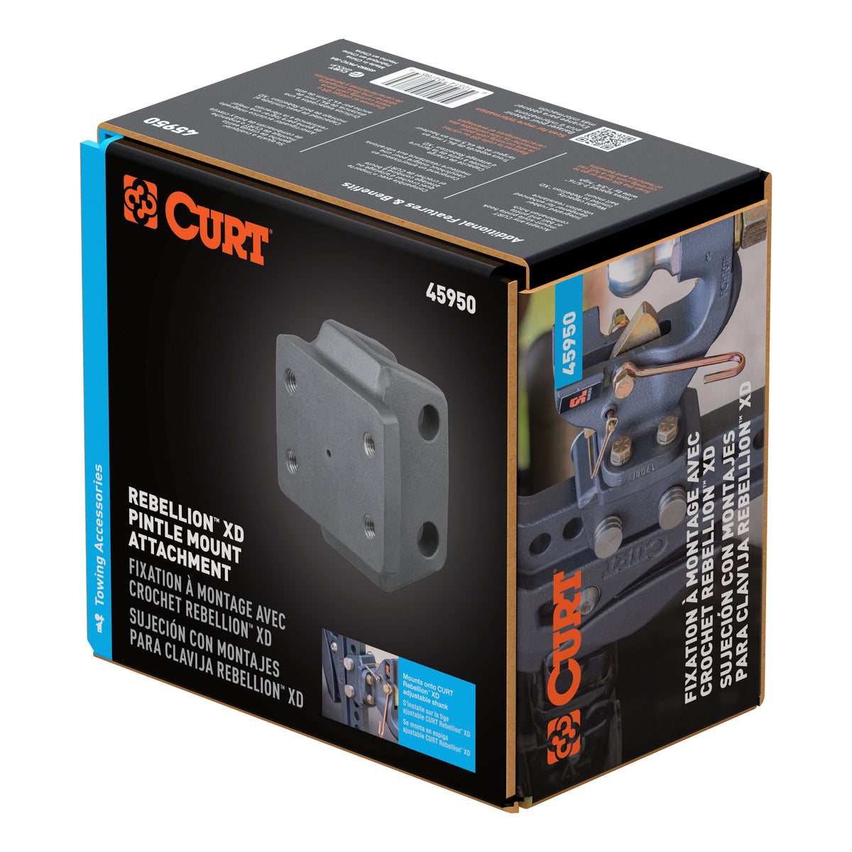 Rebellion XD Pintle Mount Attachment – Discount Hitch & Truck Accessories
