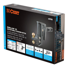 Load image into Gallery viewer, Rebellion XD Adjustable Cushion Hitch (2-1/2" Shank 2" 2-5/16" Balls 20K)