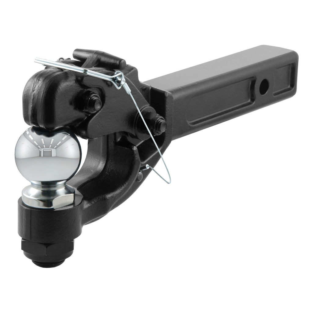 Receiver-Mount Ball & Pintle Hitch (2" Shank 2-5/16" Ball 12000 Lbs.)