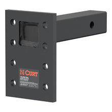 Load image into Gallery viewer, Adjustable Pintle Mount (2" Shank 10000 Lbs. 7" High 8" Long)