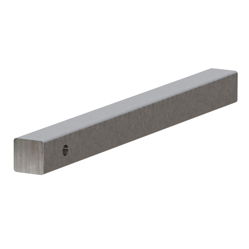 2" X 24" Raw Steel Hitch Bar