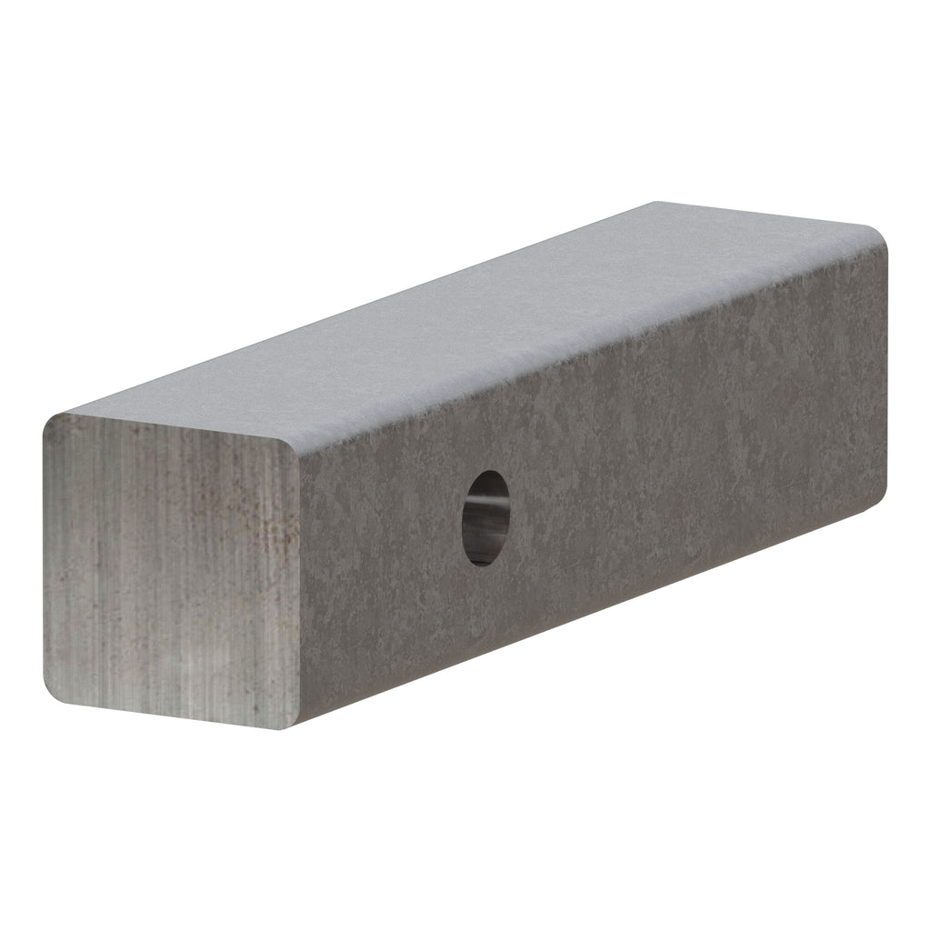 2" X 8" Raw Steel Hitch Bar