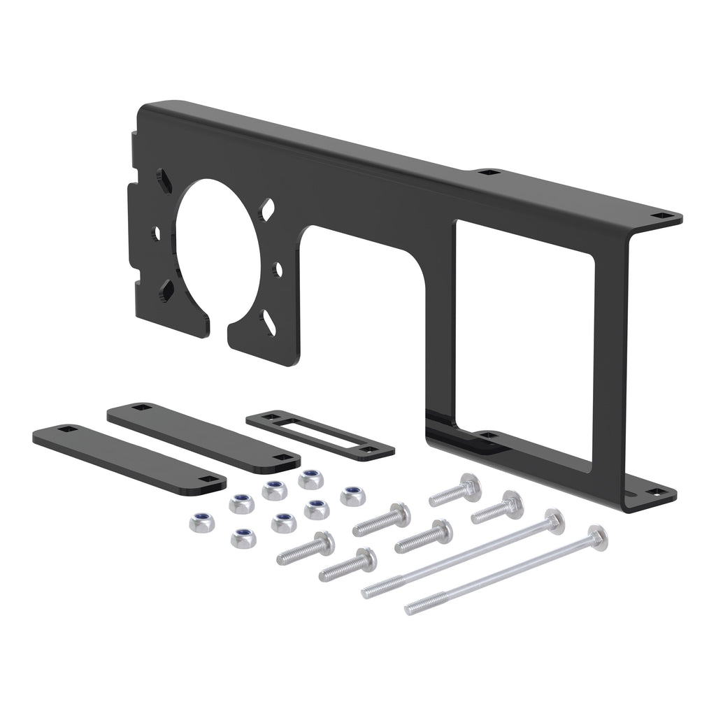 Easy-Mount Wiring Bracket For 4 Or 5-Flat & 6 Or 7-Round (2-1/2" Receiver)