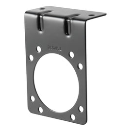 Connector Mounting Bracket For 7-Way RV Blade (Black)