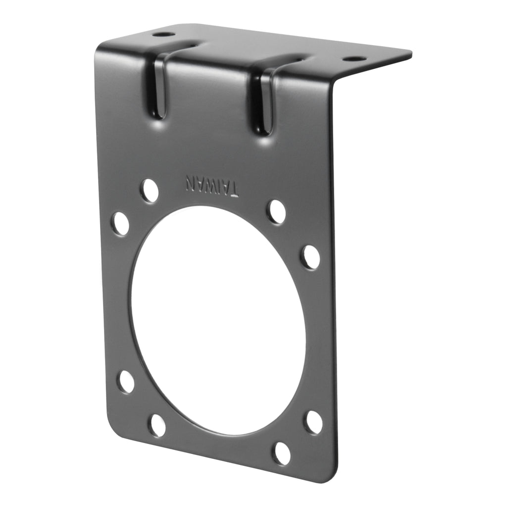 Connector Mounting Bracket For 7-Way RV Blade (Black Packaged)