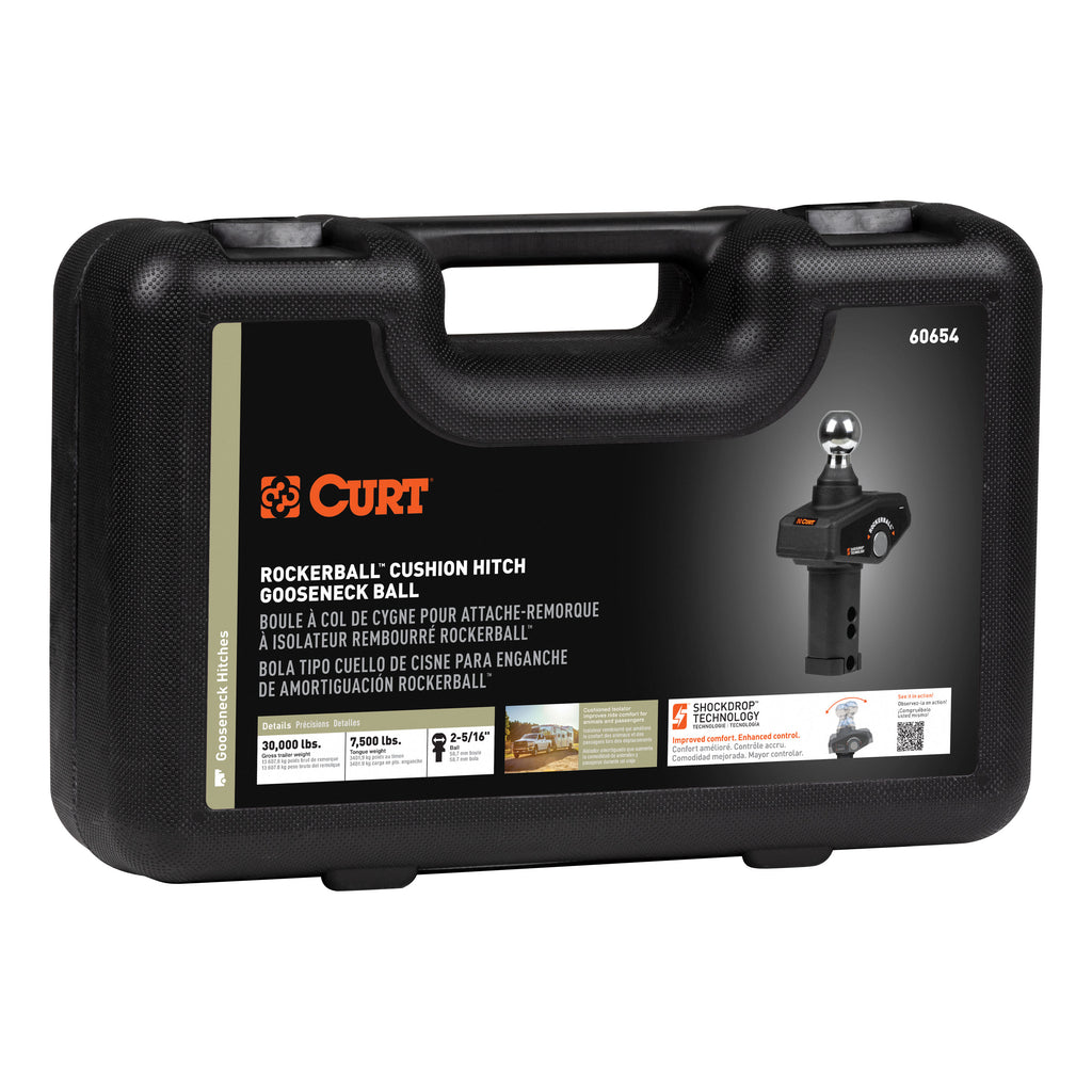 RockerBall 2-5/16" Cushion Hitch Gooseneck Ball