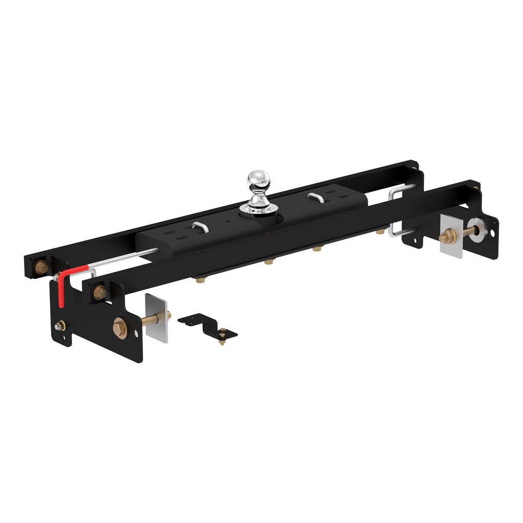 Double Lock Gooseneck Hitch Kit With Brackets Select Silverado Sierra 1500