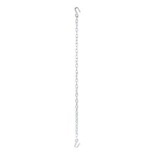 Load image into Gallery viewer, 48" Safety Chain With 2 S-Hooks (2000 Lbs Clear Zinc Packaged)