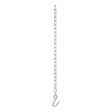 Load image into Gallery viewer, 27" Safety Chain With 1 S-Hook (2000 Lbs Clear Zinc)