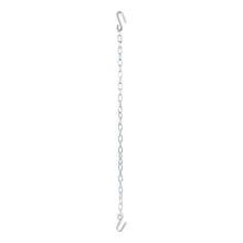 Load image into Gallery viewer, 48" Safety Chain With 2 S-Hooks (5000 Lbs Clear Zinc Packaged)