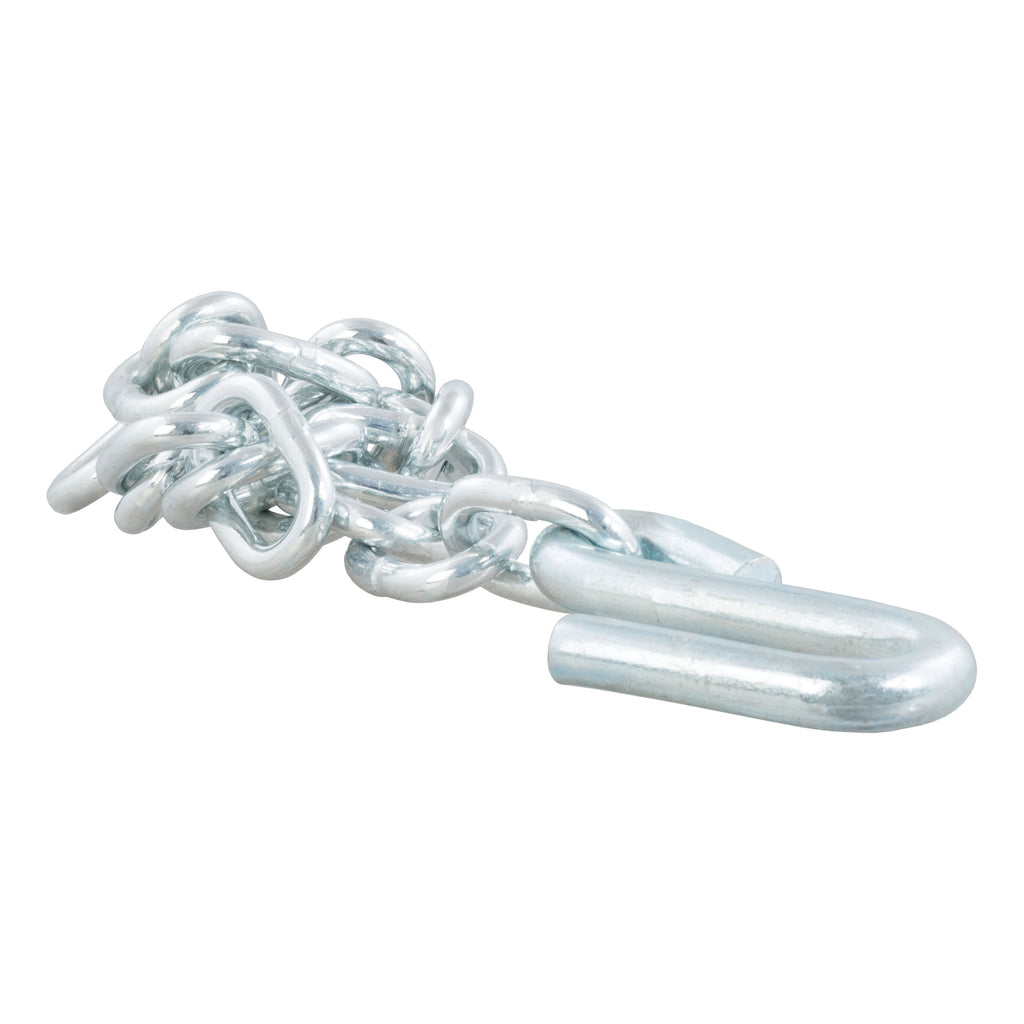 27" Safety Chain With 1 S-Hook (7000 Lbs Clear Zinc)