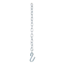 Load image into Gallery viewer, 27" Safety Chain With 1 S-Hook (7000 Lbs Clear Zinc)