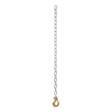 Load image into Gallery viewer, 35" Safety Chain With 1 Clevis Hook (7800 Lbs Clear Zinc)
